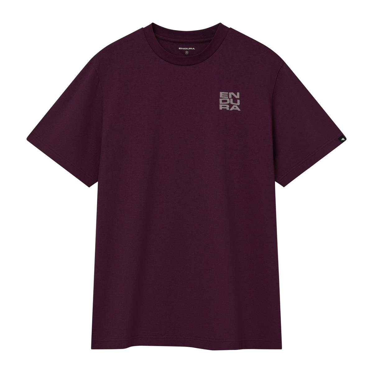 Stacked Logo Graphic Tee Black Cherry / XS
