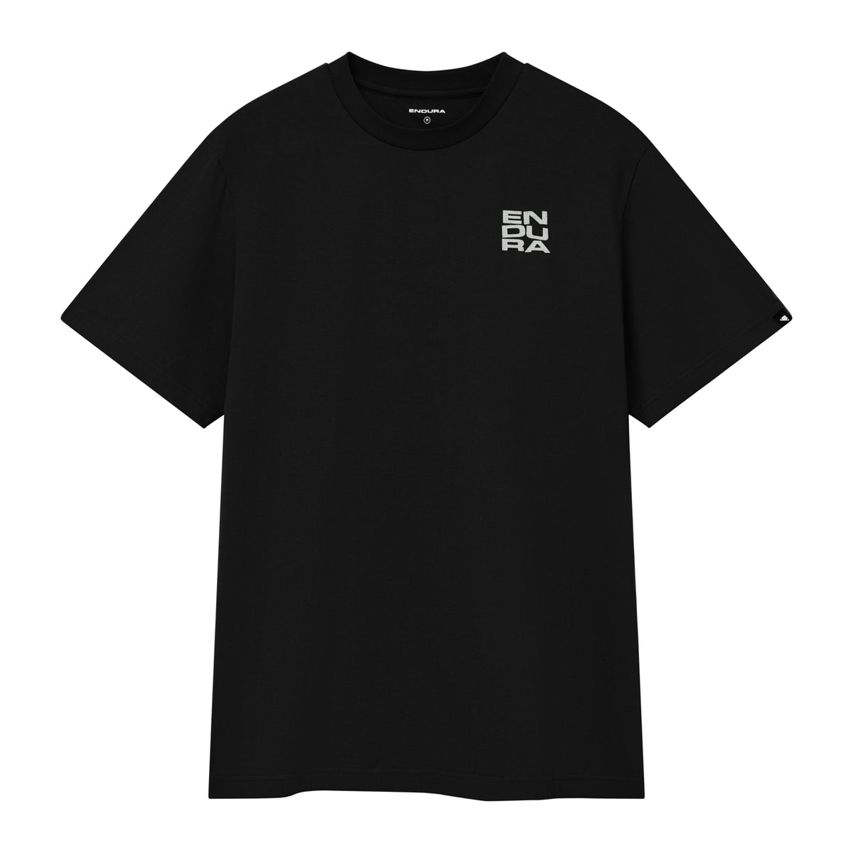 Stacked Logo Graphic Tee Black / XS