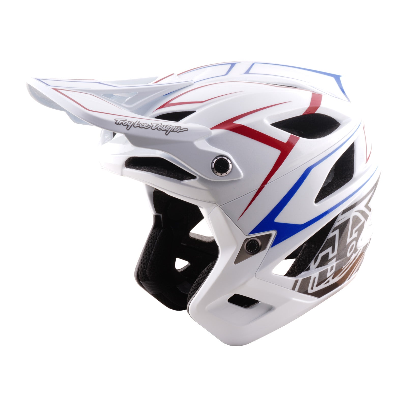 Stage Stunt Helmet Pinstripe - White / XS/S
