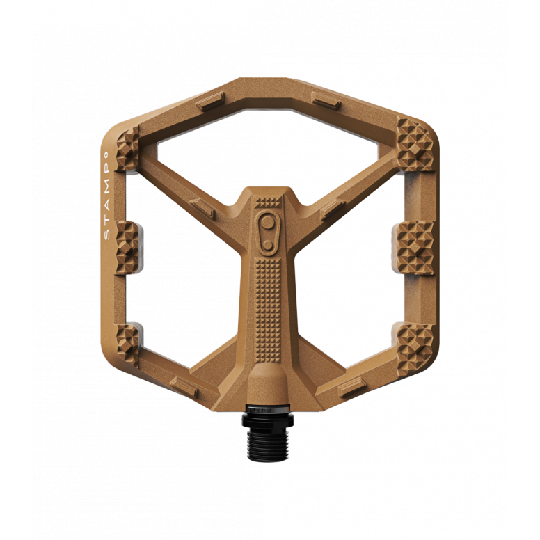 Stamp 0 Flat Pedals Brown / L