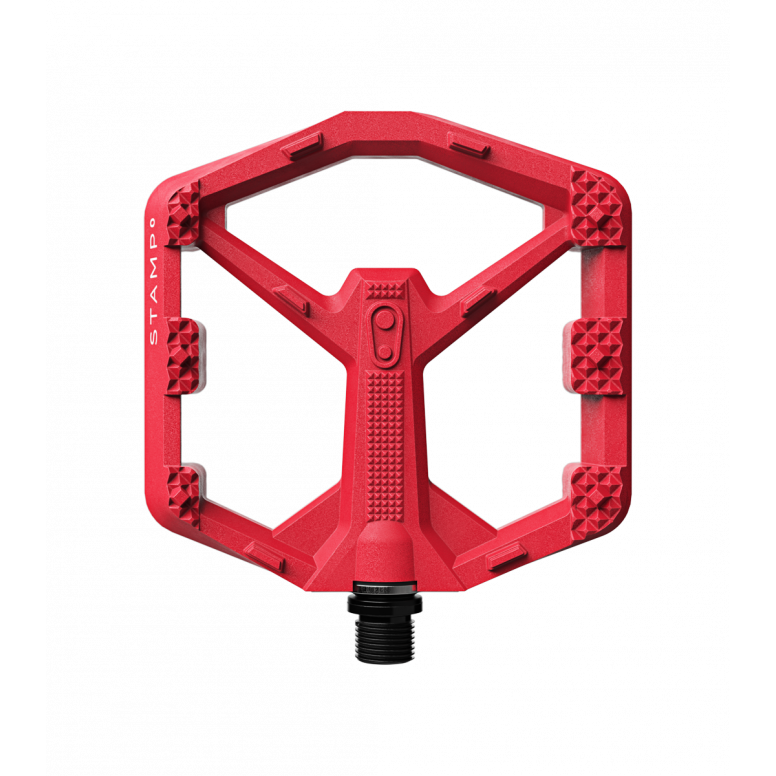 Stamp 0 Flat Pedals Red / L