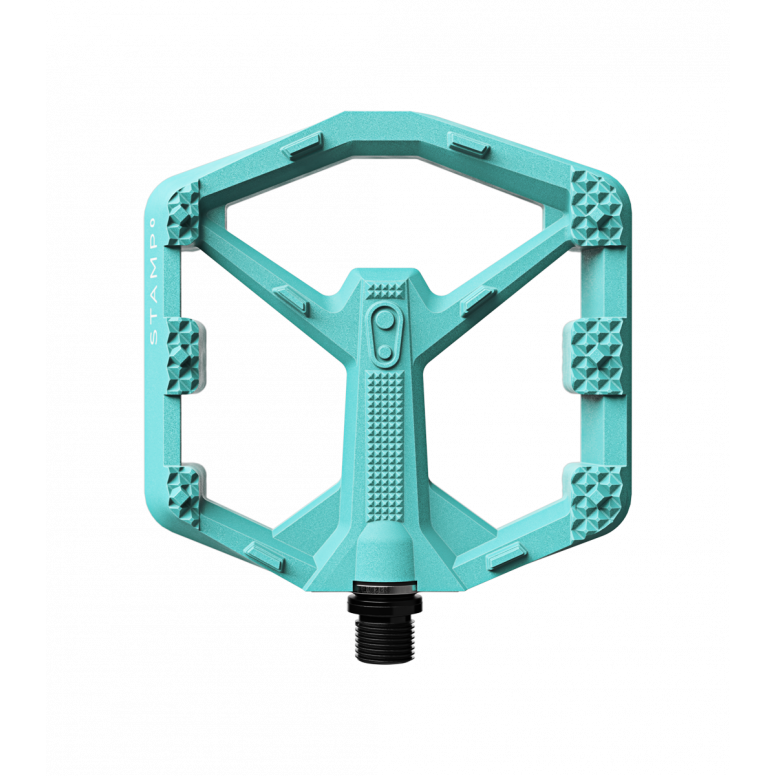 Stamp 0 Flat Pedals Turquoise / L