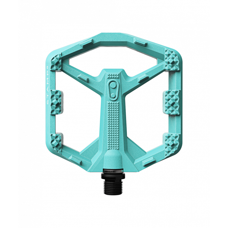 Stamp 0 Flat Pedals Turquoise / S
