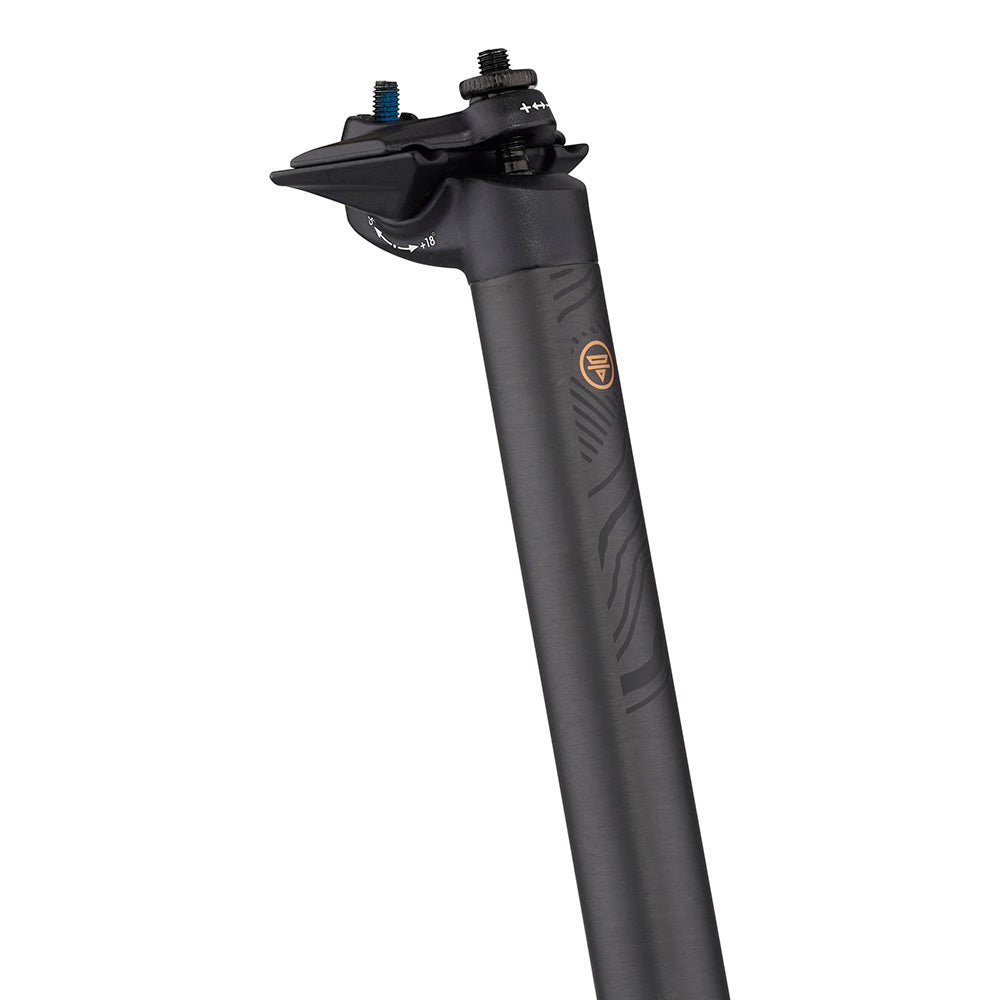Stratum Carbon Seatpost Black / 27.2mm / 18mm Offset