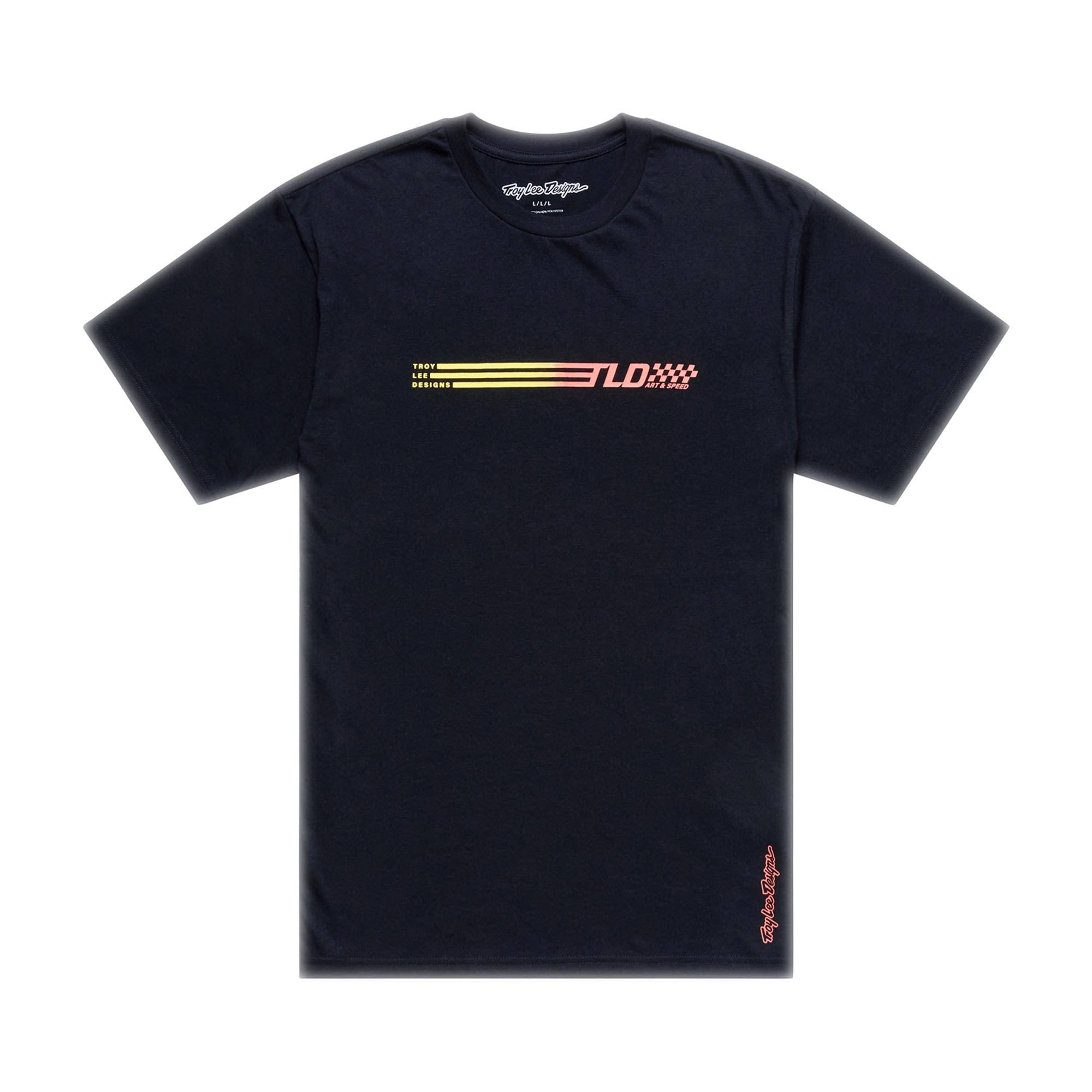 Stripes Short Sleeve Tee Stripe - Black / S