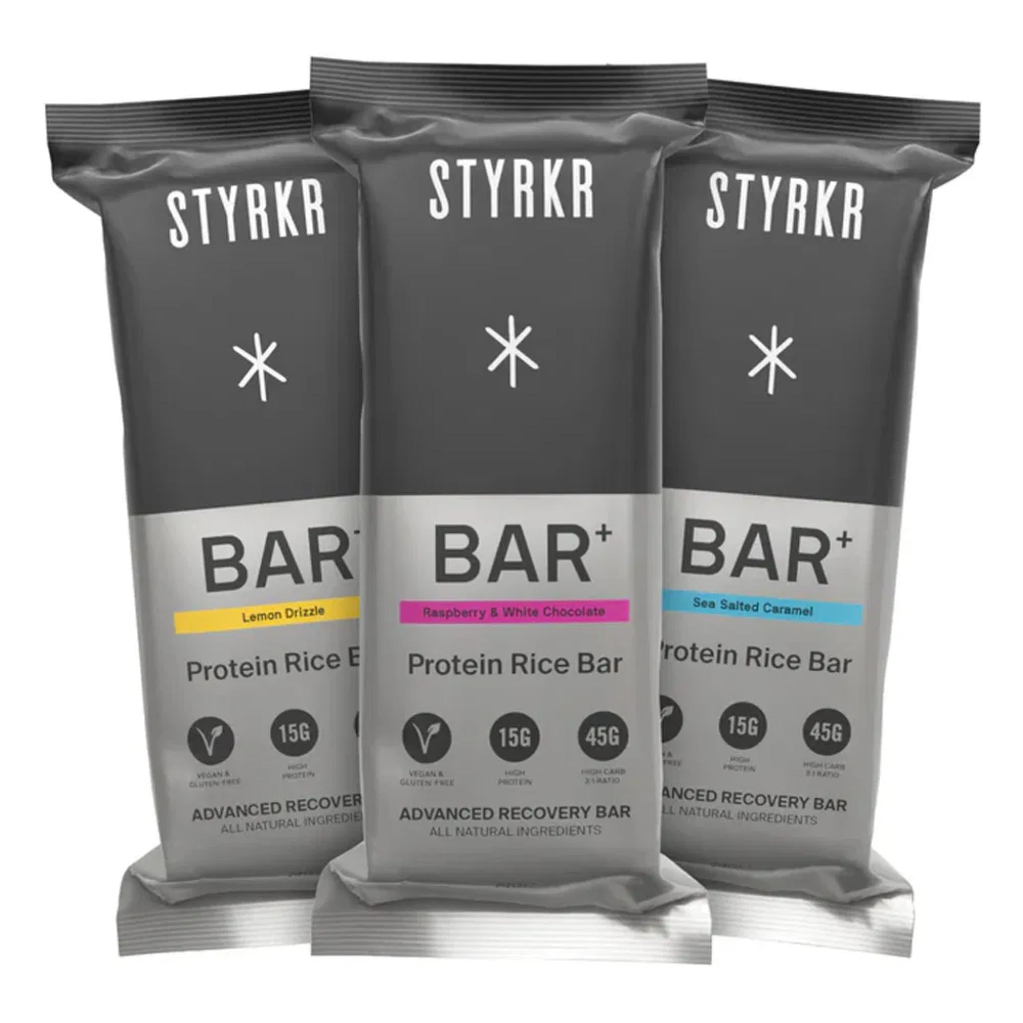 STYRKR BAR+ Recovery Bars Mixed Flavours / 12 x Bars