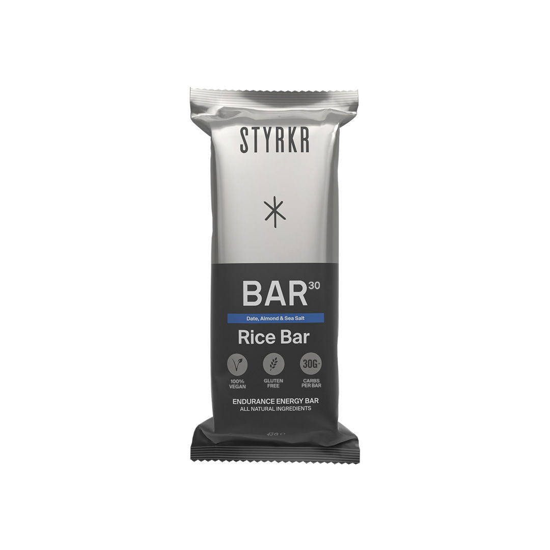 STYRKR BAR30 Date, Almond & Sea Salt / 12 x 40g