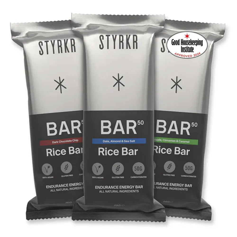STYRKR BAR50 Energy Bars Mixed Flavours / 12 x Bars