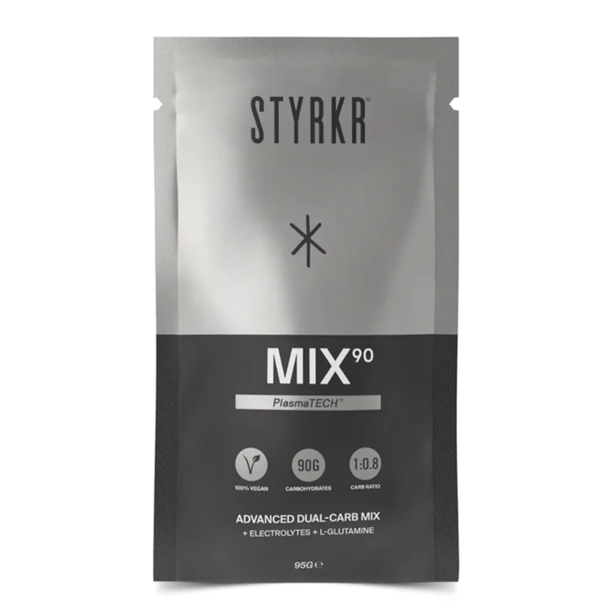 STYRKR MIX90 Dual-Carb Energy Drink Mix 12 x 95g Sachets