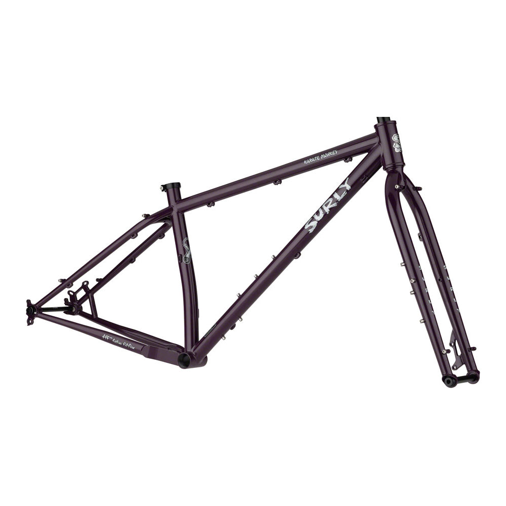 Surly Karate Monkey 27.5+ Frameset Organic Eggplant / S