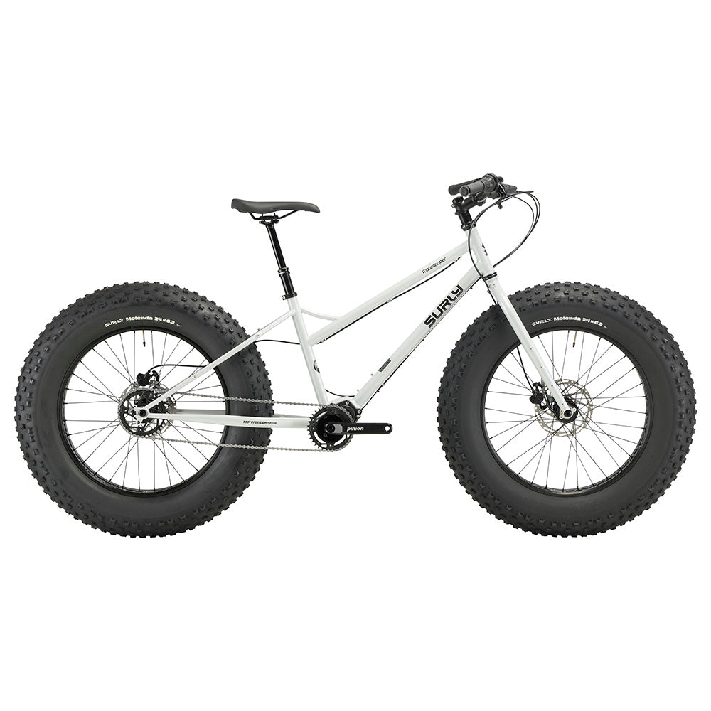 kinderfahrrad moon Surly Moonlander 2.0 Fat Bike taktische friendly electric bike for Color:Matte Black+Prizm Snow Sapphire Irid Norman „The Scooter Dog“