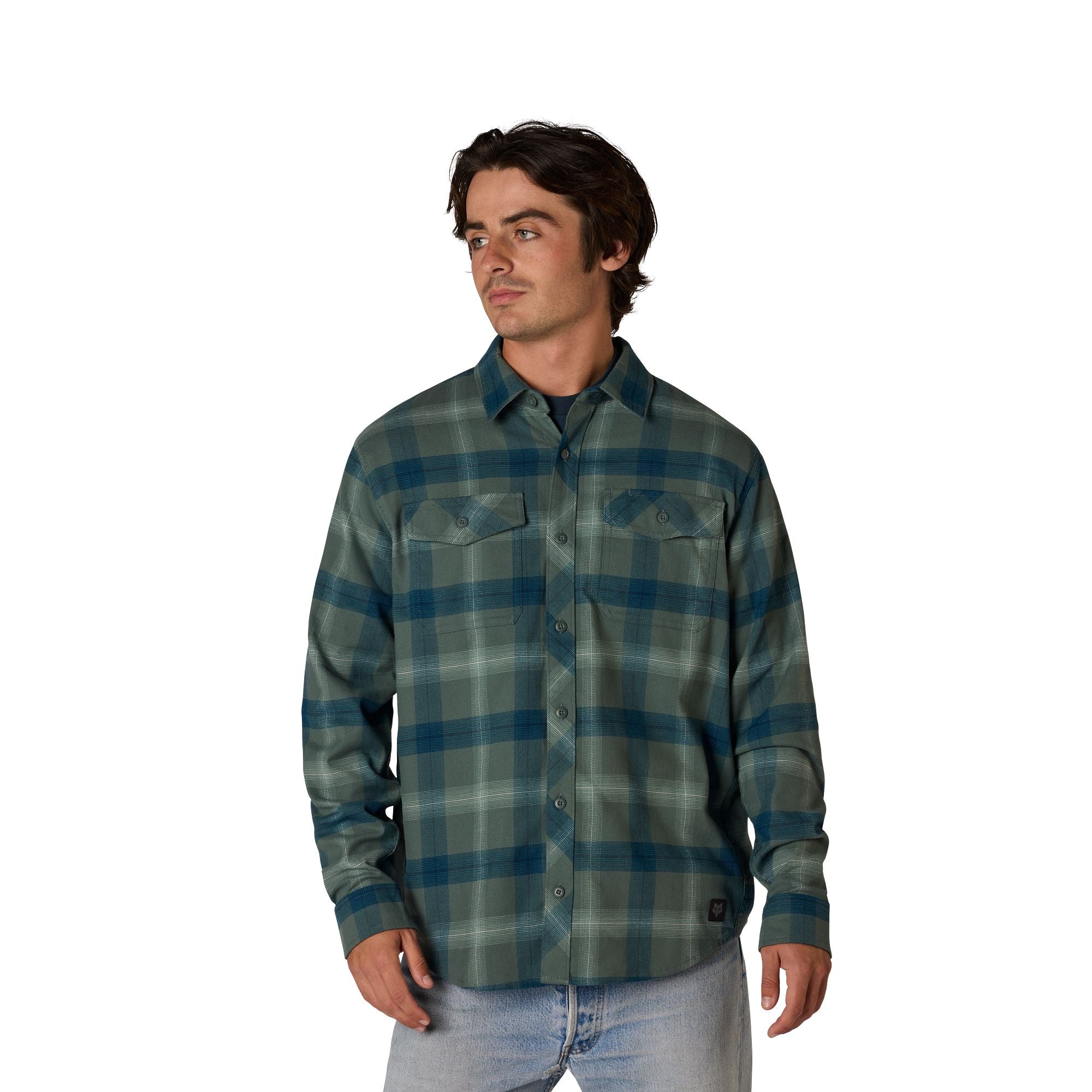 Survivalist Core Flannel LS Sage / S