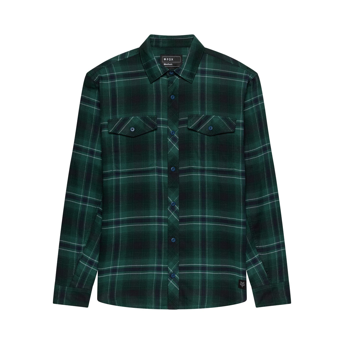 Survivalist Stretch Flannel LS Deep Fern / S