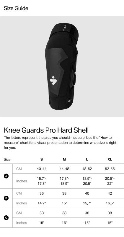 Sweet Protection Knee Guards Pro Hardshell
