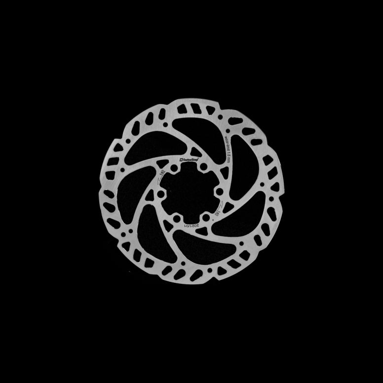 SwissStop Catalyst One 6-Bolt Disc Brake Rotor Silver / 140mm