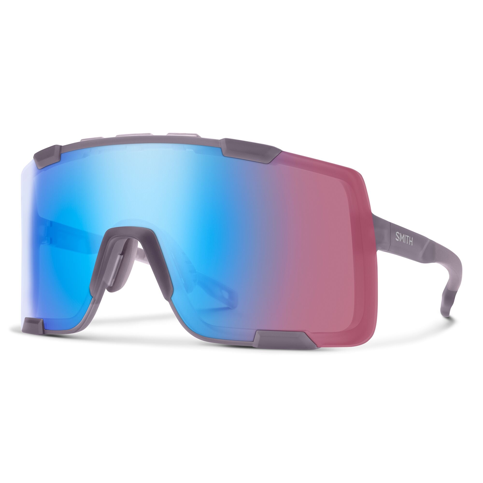 Syncline Glasses Matte Meteorite Crystal / ChromaPop Low Light Rose Blue Mirror