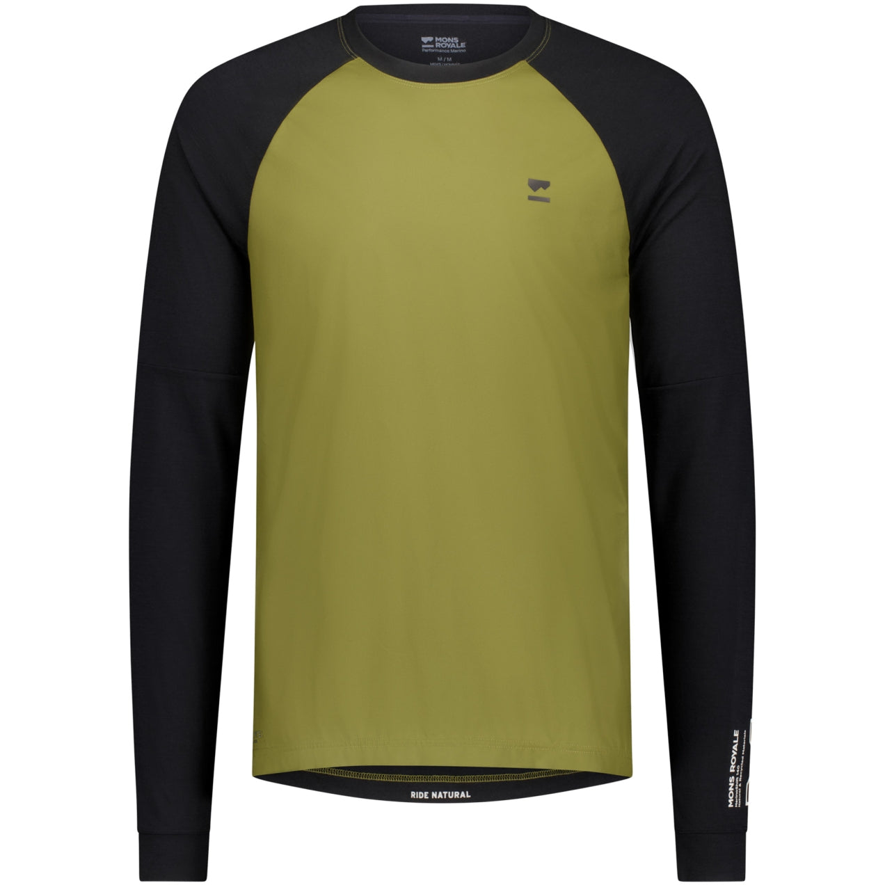 Tarn Merino Wind Jersey Fern/Black / S