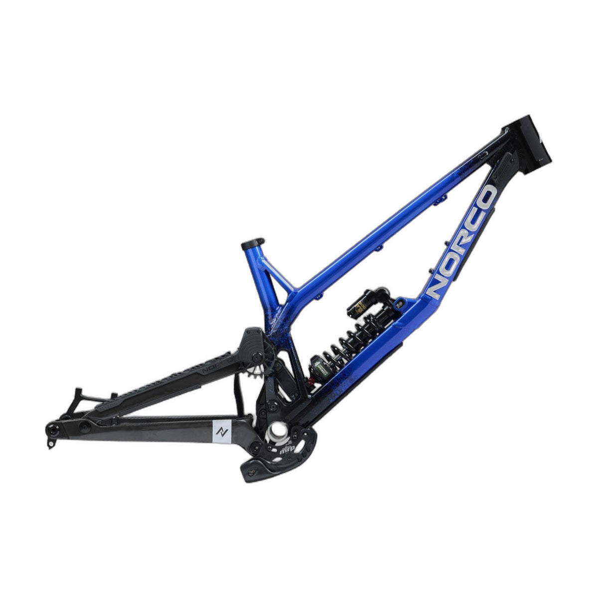 Team DH Frame 2027 Gloss Black/Blue / S1