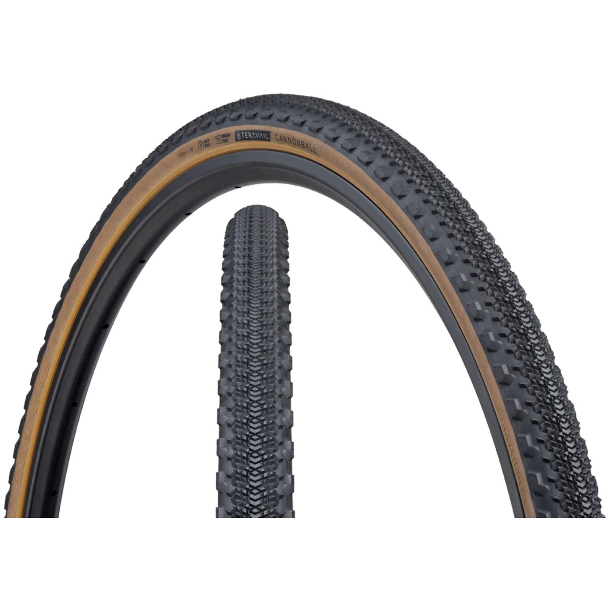 Teravail Cannonball Gravel Tyre Tan / 700 x 35 / Durable