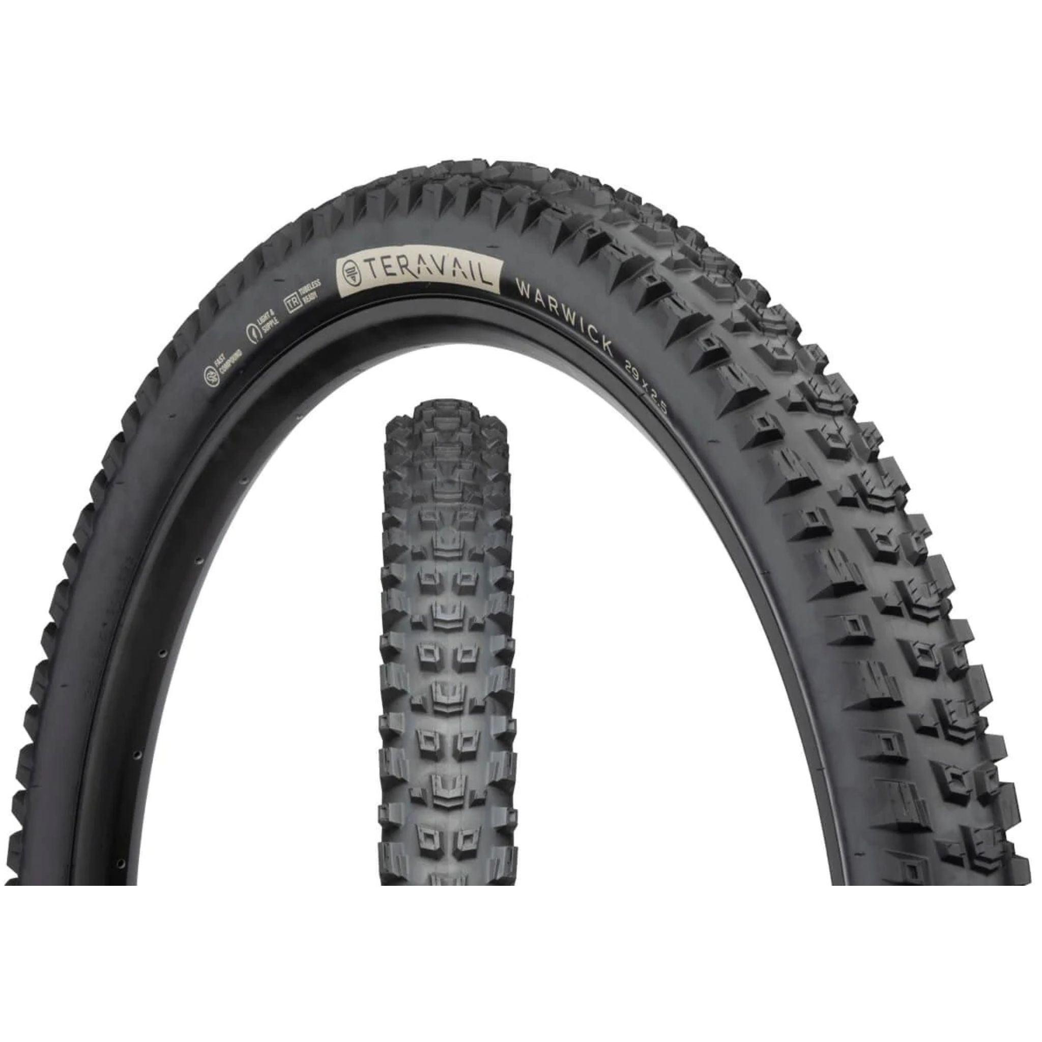 Teravail Warwick MTB Tyre Black / 29 x 2.5 / Durable