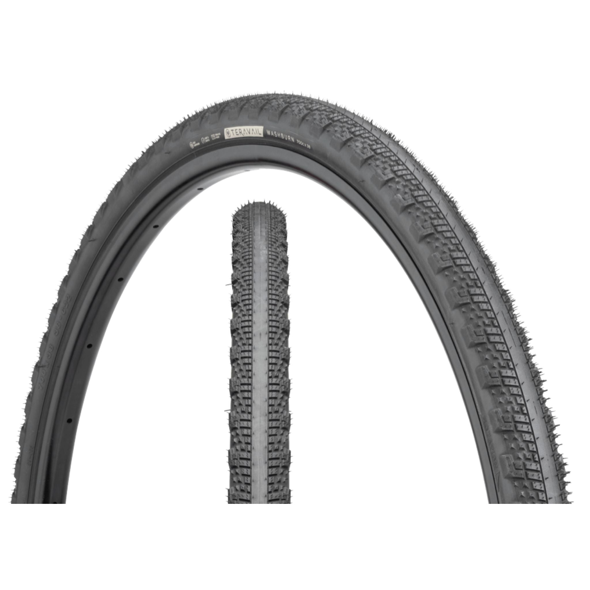 Teravail Washburn Gravel Tyre Black / 700 x 38 / Light & Supple