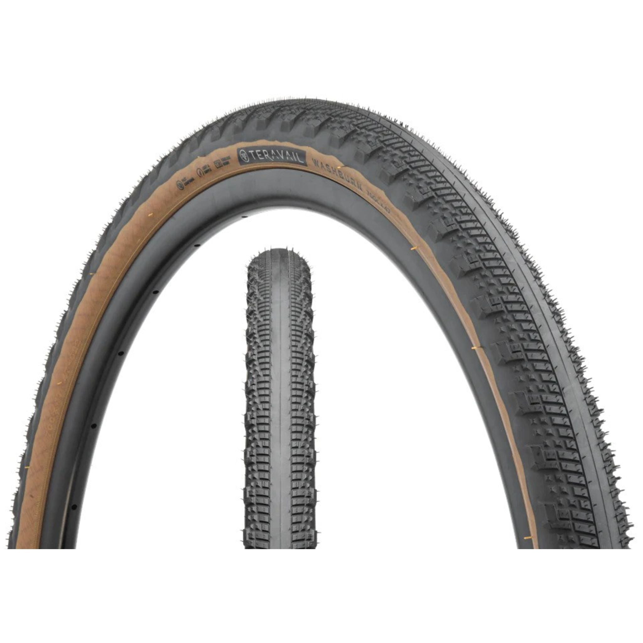 Teravail Washburn Gravel Tyre Tan / 700 x 47 / Light & Supple