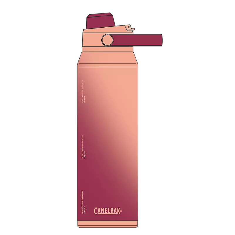 Thrive Chug Insulated VSS Bottle 1L Blush Dawn / 1L