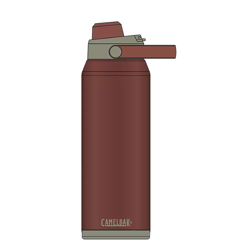 Thrive Chug Insulated VSS Bottle 1L Burnt Umber / 1L