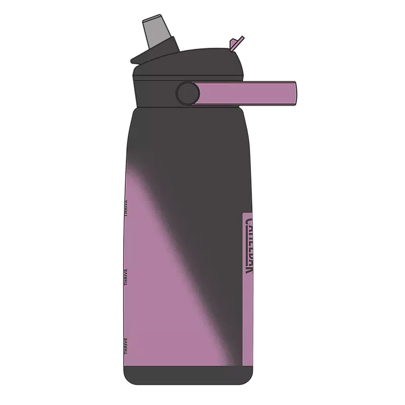 Thrive Flip Straw Bottle 1L Lavender Dawn / 1L