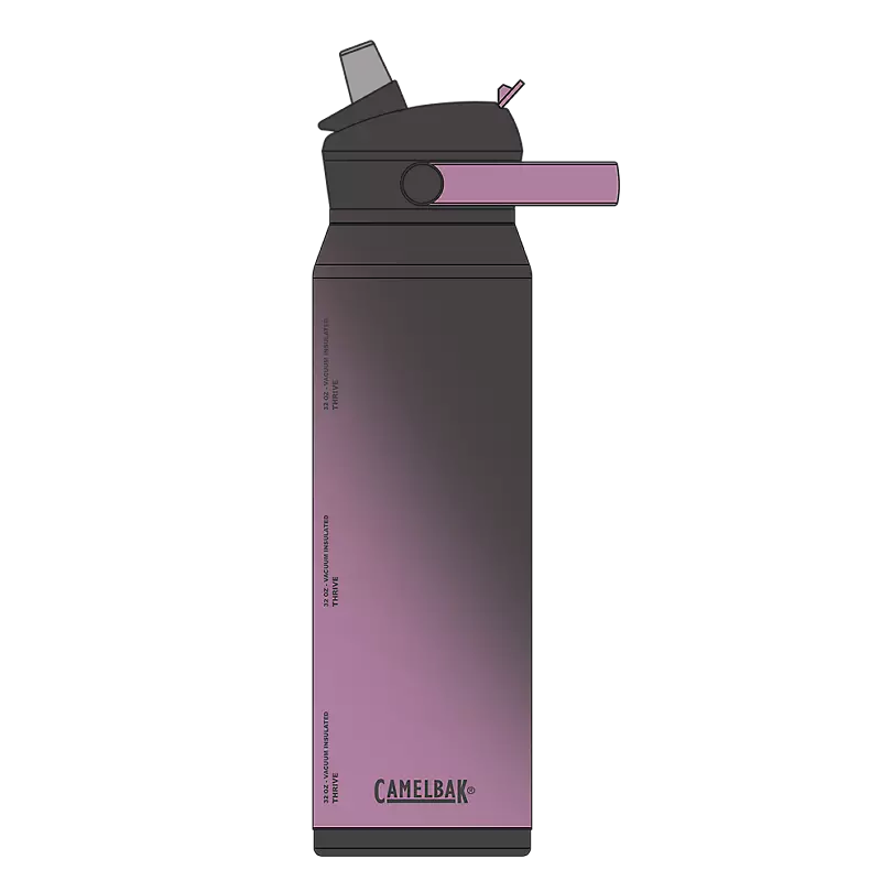Thrive Flip Straw Insulated VSS Bottle 1L Lavender Dawn / 1L