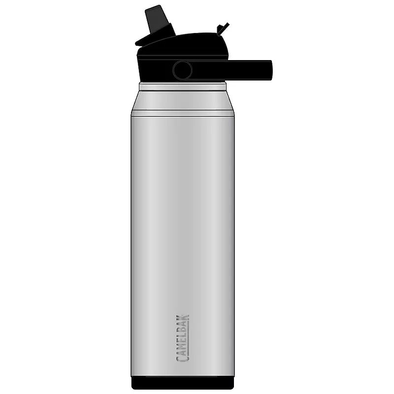 Thrive Flip Straw Insulated VSS Bottle 1L Stainless / 1L