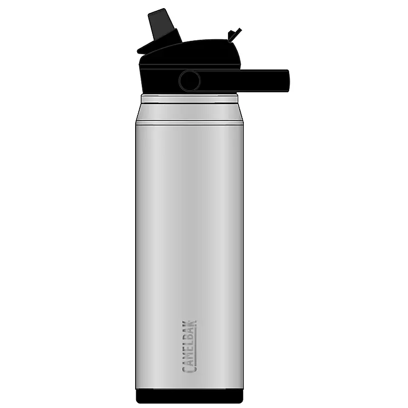 Thrive Flip Straw Insulated VSS Bottle 750ml Stainless / 750ml