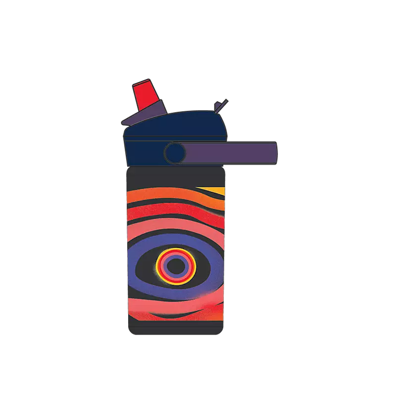 Thrive Flip Straw Kids Bottle 400ml Cyclone / 400ml
