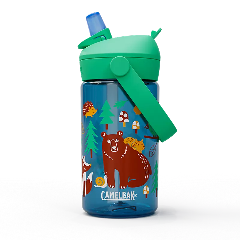 Thrive Flip Straw Kids Bottle 400ml Friendly Forest / 400ml