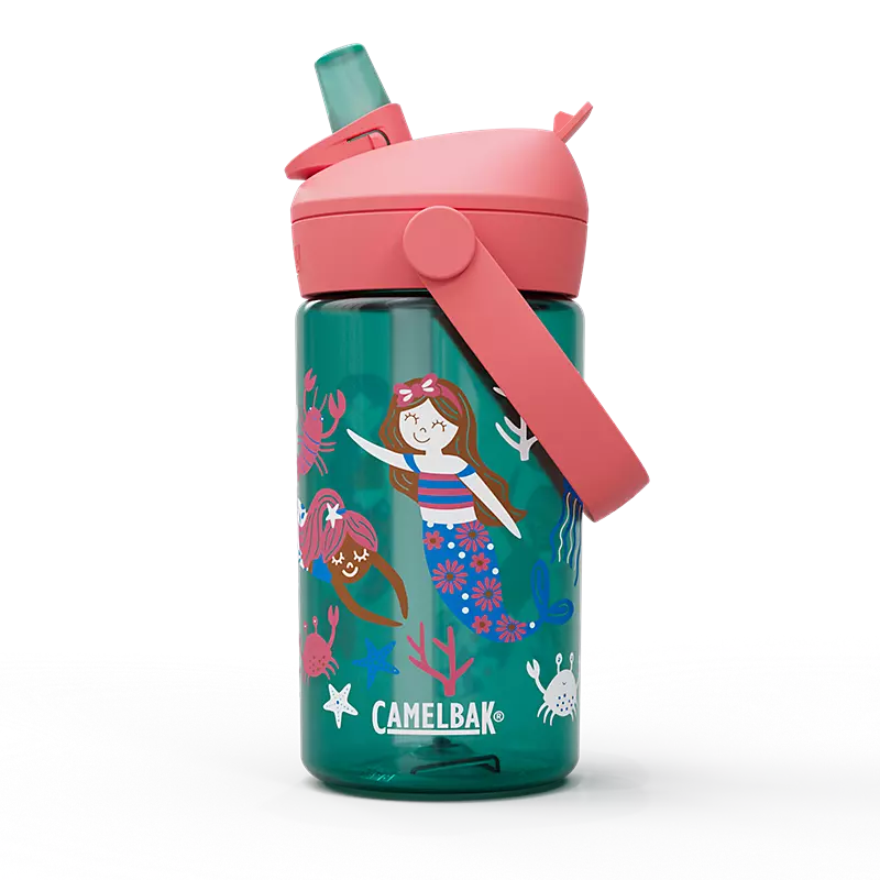 Thrive Flip Straw Kids Bottle 400ml Mermaid Friends / 400ml