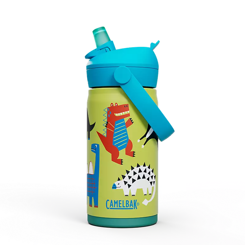 Thrive Flip Straw Kids VSS Bottle 350ml Dino Jam / 350ml