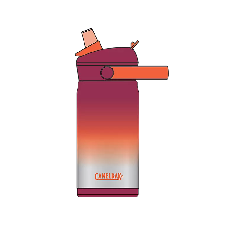 Thrive Flip Straw Kids VSS Bottle 350ml Purple Haze / 350ml