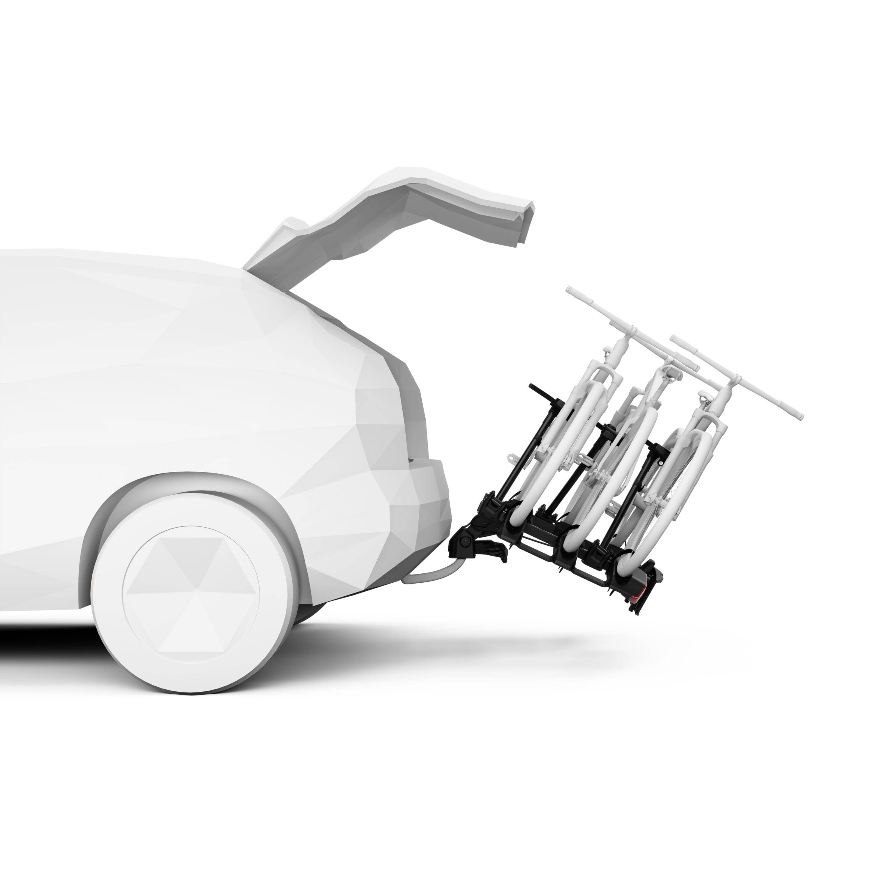 Thule 9013200 OutPace 3-Bike Towball Carrier Black