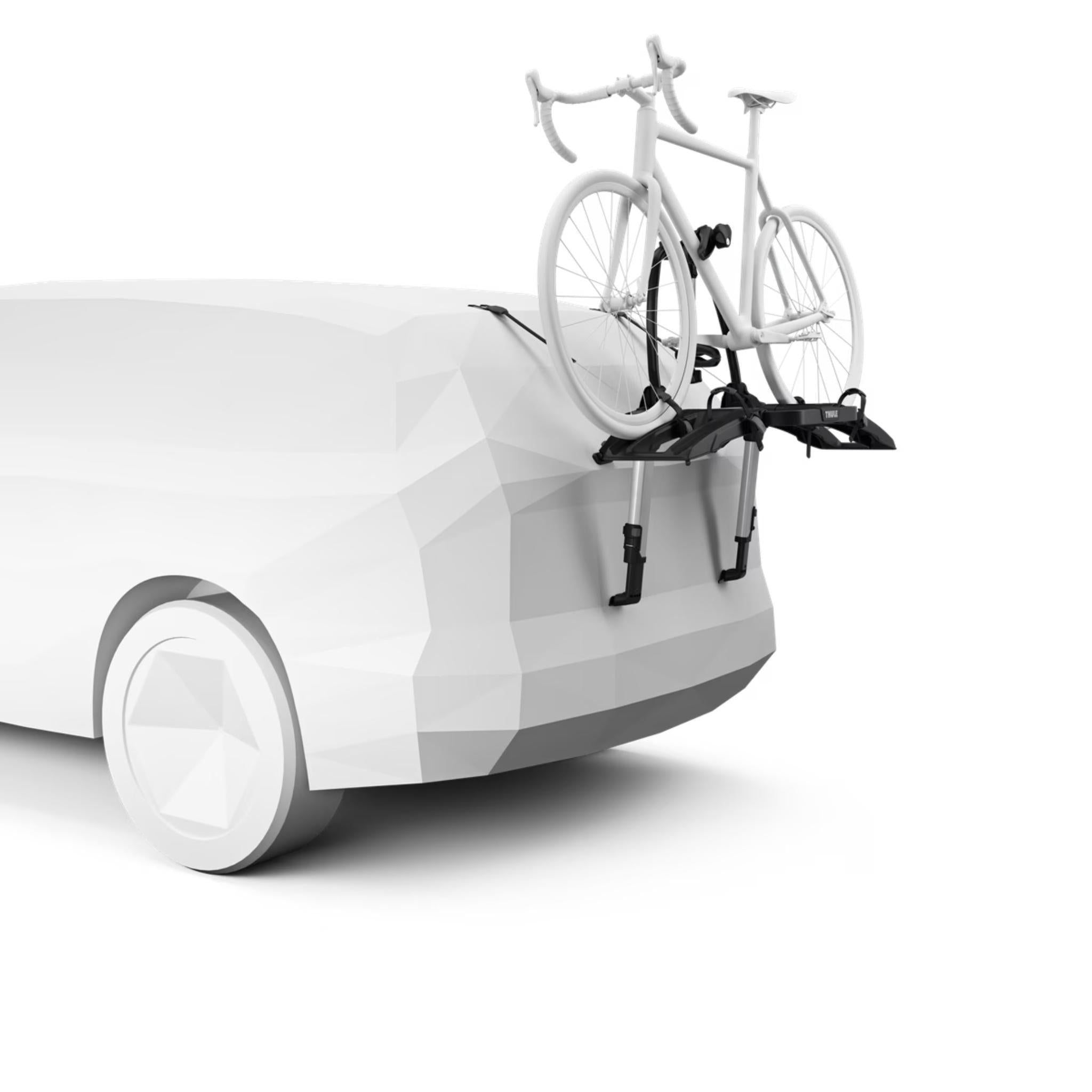 Thule OutWay Rear Mount Platform - 2 Bike Carrier Black / Silver / One Size