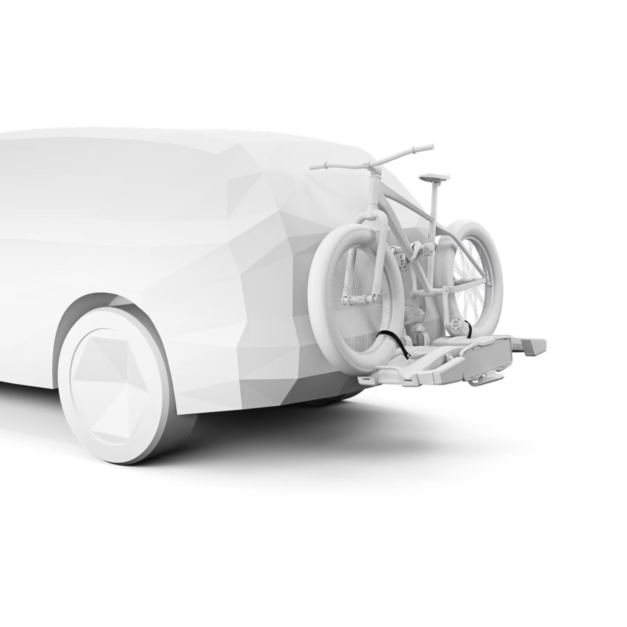 Thule XXL Fatbike Wheel Straps for EasyFold XT and VeloSpace Black / Silver / One Size