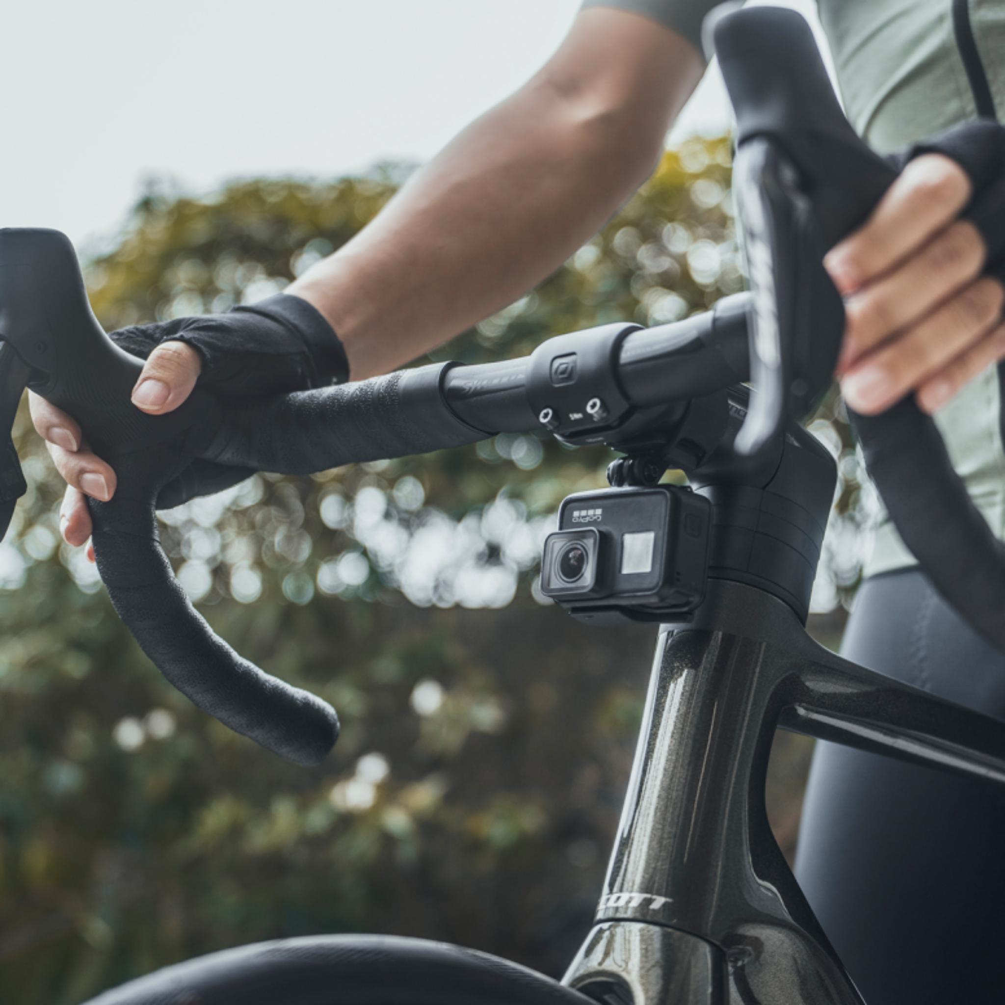 Topeak Stem Multi-Mount for Front Light & Camera Black