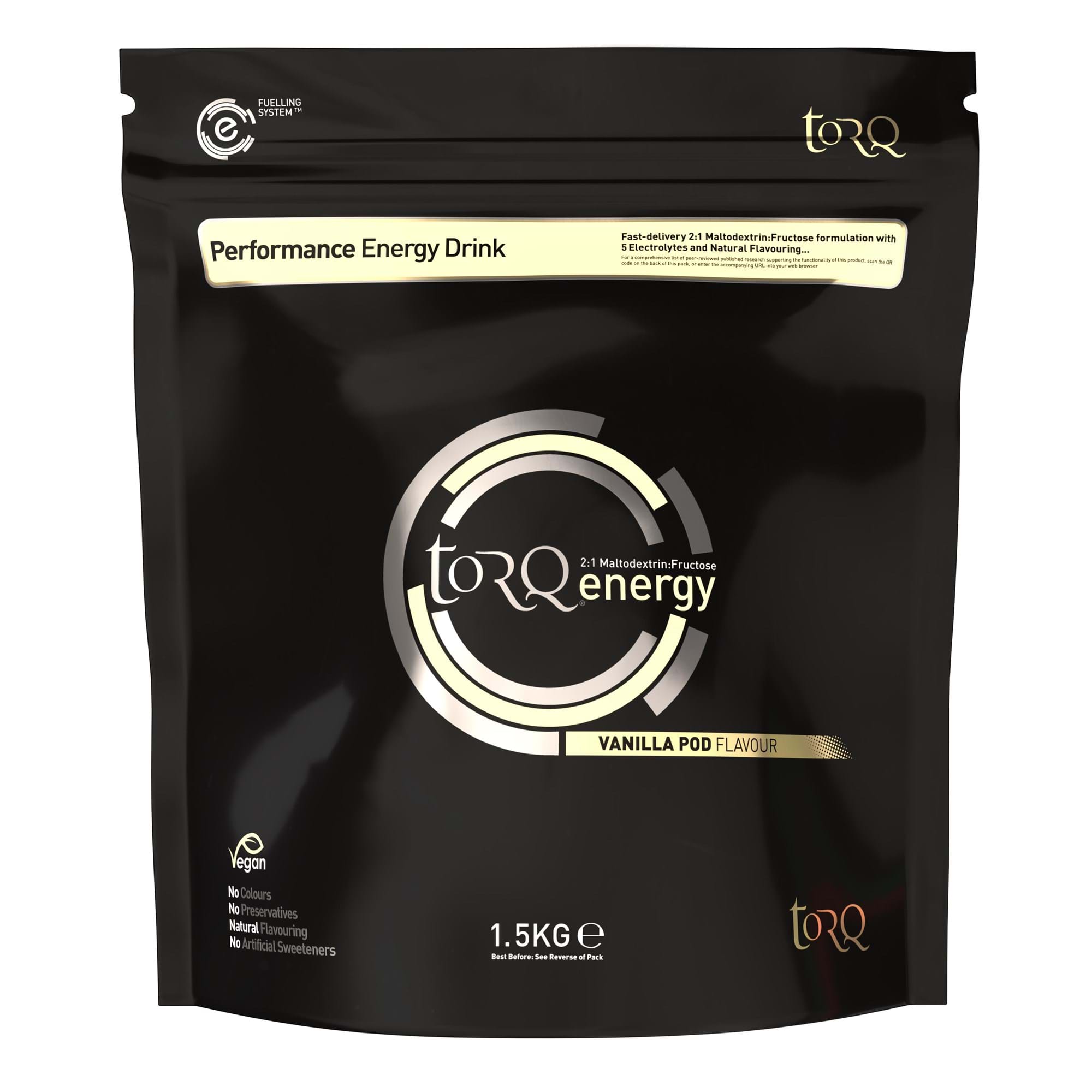 TORQ Energy Drink Vanilla Pod / 1.5kg