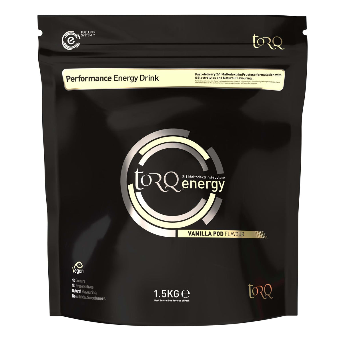 TORQ Energy Drink Vanilla Pod / 1.5kg