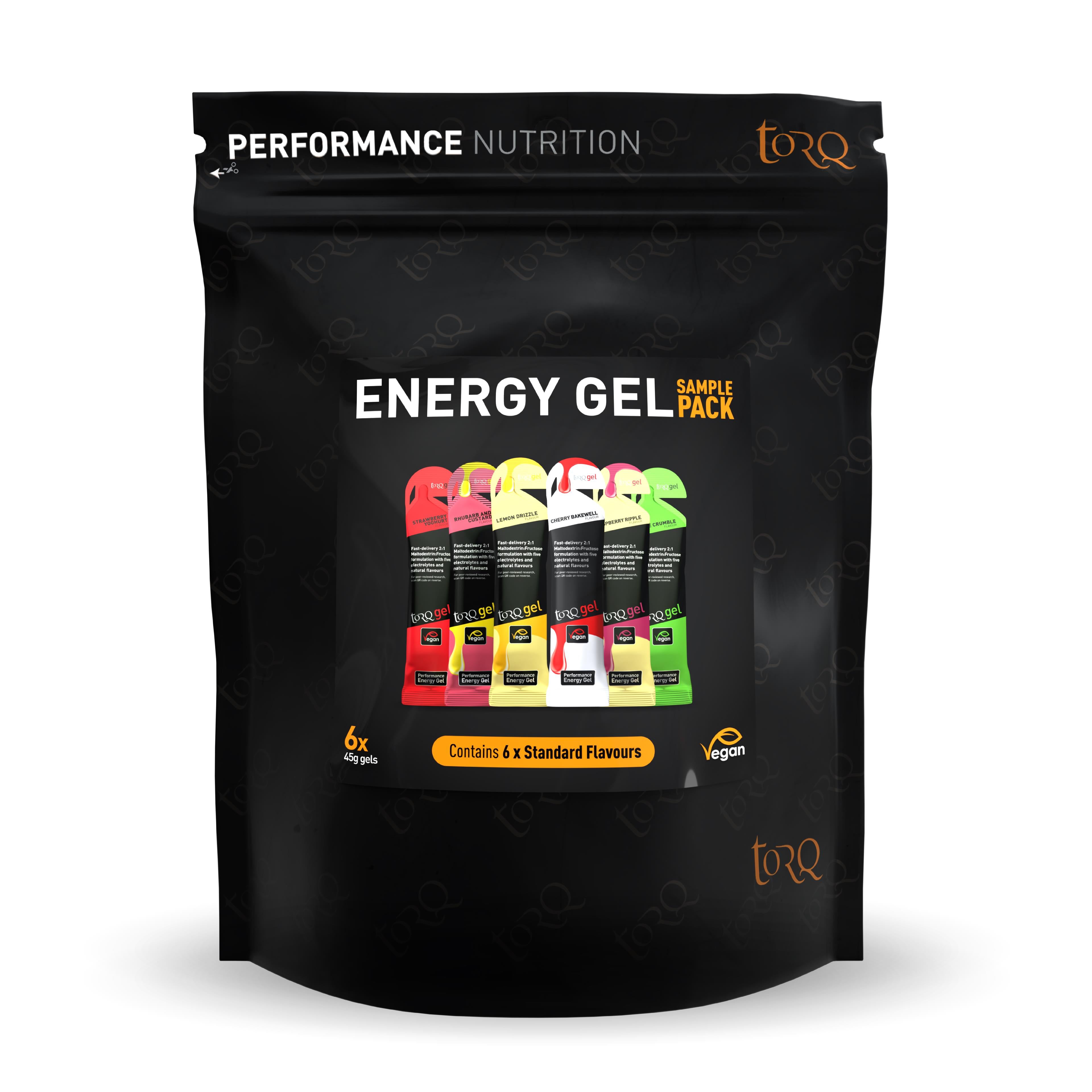 TORQ Gel Taster Pack - 6 Flavours Pack of 6