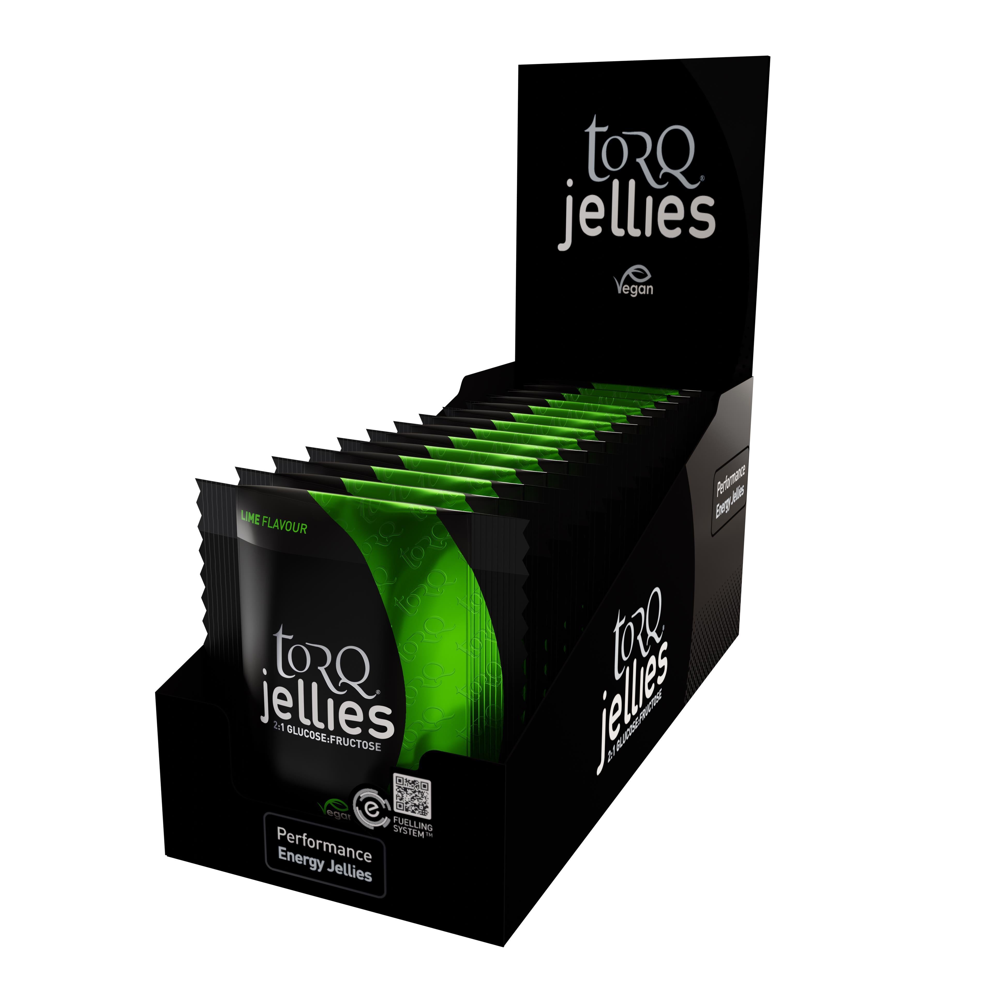 Torq Jellies Lime - 15 Packets