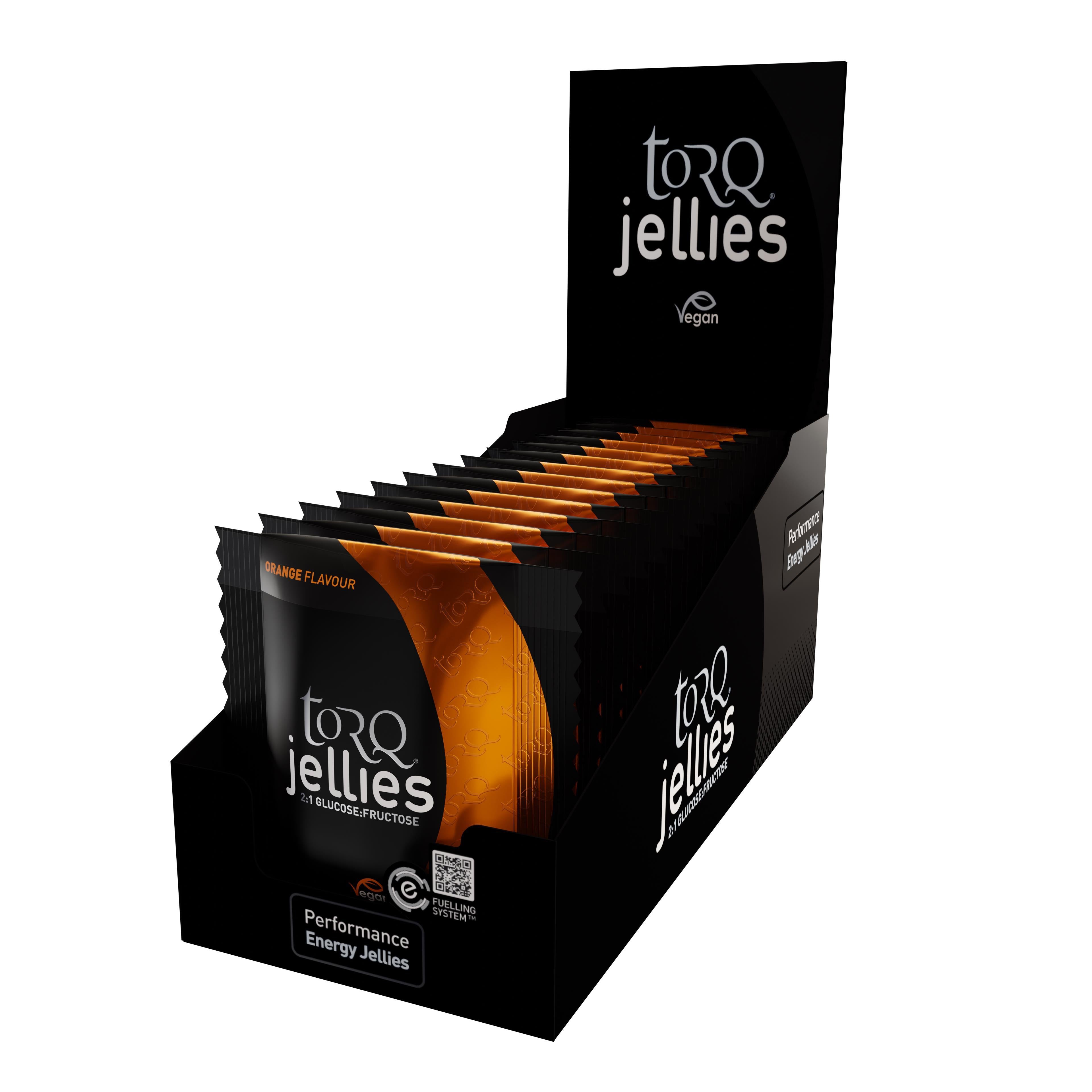 Torq Jellies Orange - 15 Packets