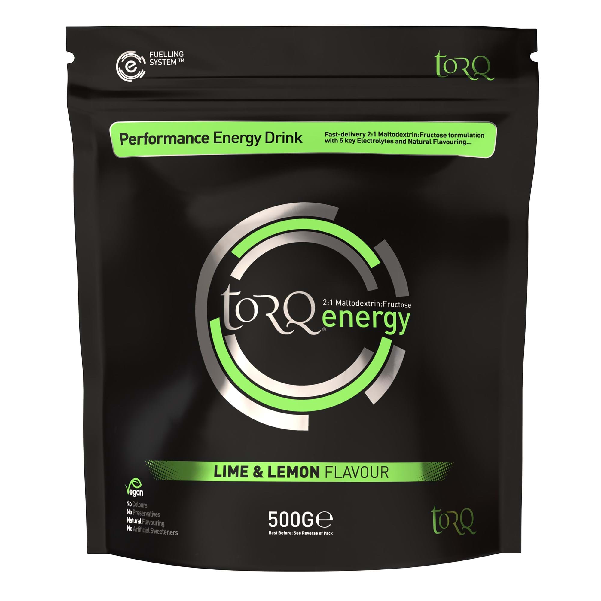 TORQ Natural Energy Drink Lime & Lemon / 500g