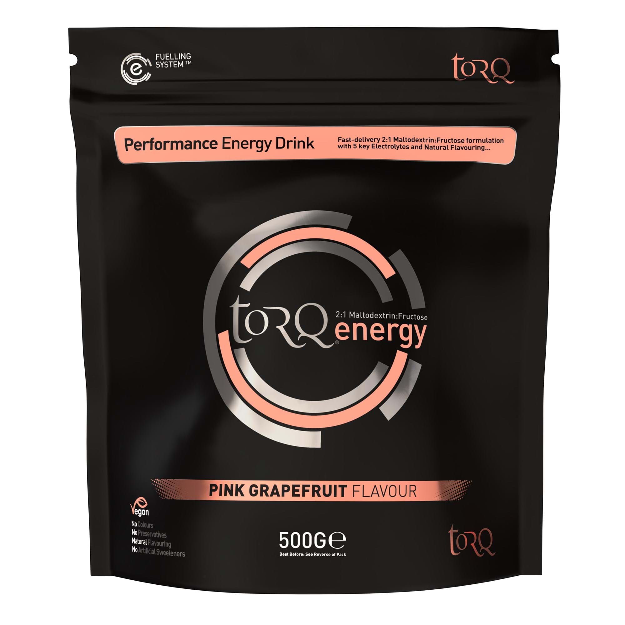 TORQ Natural Energy Drink Pink Grapefruit / 500g