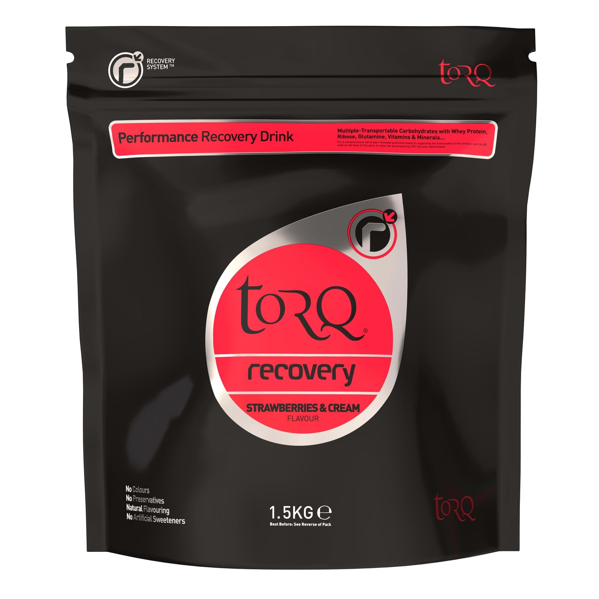 TORQ Recovery Drink Strawberries & Cream / 1.5kg