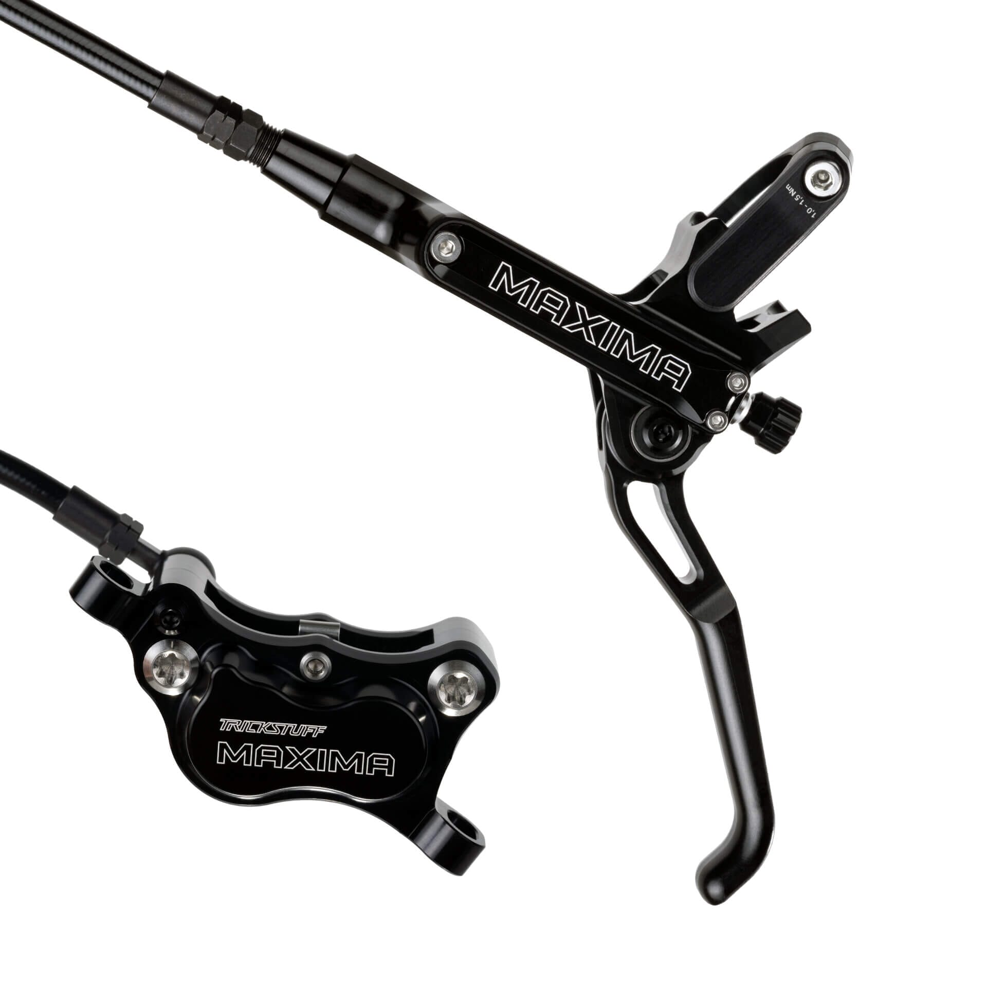 Trickstuff Maxima Disc Brake Set Black / Goodridge